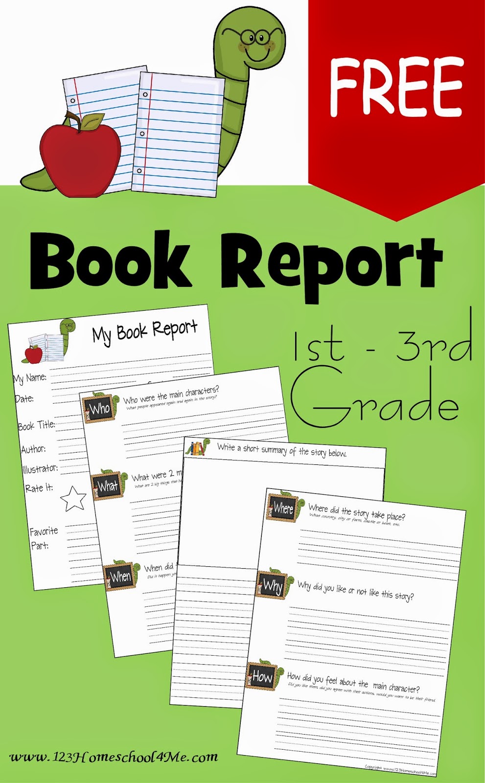 Cool book report poster ideas